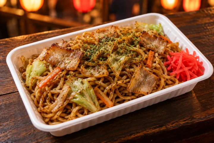 焼きそば日和のAI生成イメージ